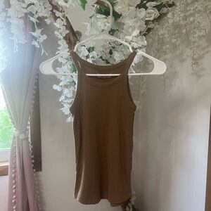 Madewell Mustard Tank Top